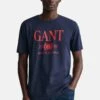 Gant RETRO CREST - T-shirt Print -Herenkleding Verkoopwinkel 02d45295d04d49f88a3d3002421f4ec7