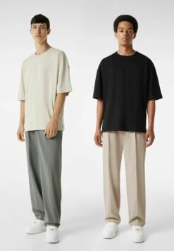 BERSHKA 2 PACK - T-shirt Print