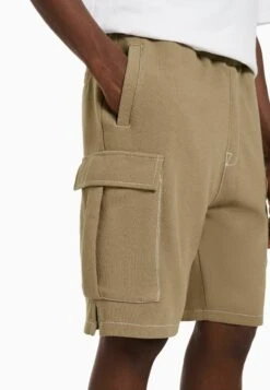 BERSHKA CONTRAST STITCH - Jeansshort -Herenkleding Verkoopwinkel 1e4264758ebd4d80bba583f8cea824d4