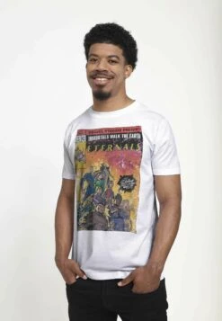 Henry Tiger MARVEL THE ETERNALS VINTAGE STYLE COMIC COVER UNISEX - T-shirt Print -Herenkleding Verkoopwinkel 6779369d280d46b08d692bc0babb298e