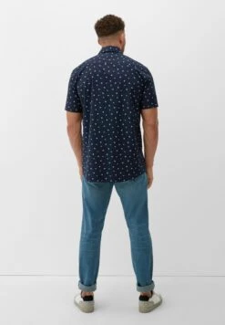 S.Oliver KURZARM MIT ALLOVERMUSTER - Overhemd -Herenkleding Verkoopwinkel 69d3e73851f24177bfec4607aed8f8a1