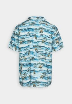 KnowledgeCotton Apparel BOXED FIT SHORT SLEEVED LIGHT VEGAN - Overhemd -Herenkleding Verkoopwinkel 705e88d52ac44166916542df68622582