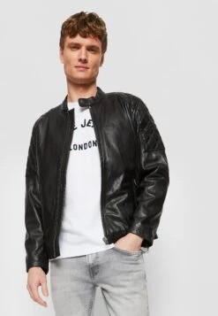 Pepe Jeans COOPER - Leren Jas -Herenkleding Verkoopwinkel 73fd48a0af554221a0857a0d660373ee