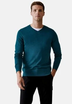 Marks & Spencer PURE EXTRA FINE MERINO WOOL V NECK - Trui