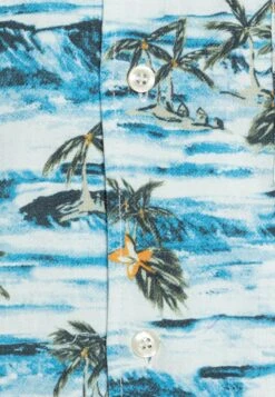 KnowledgeCotton Apparel BOXED FIT SHORT SLEEVED LIGHT VEGAN - Overhemd -Herenkleding Verkoopwinkel d814900d6eb7432d9b0d6f7f405fe30a